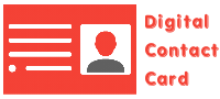 Digital Contact Card | Digital Business Card With QR Code